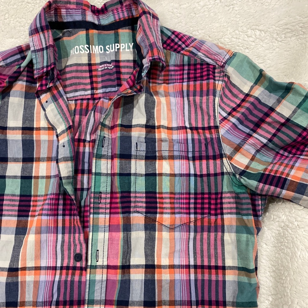 Missimo Short Sleeve Button Up Shirt